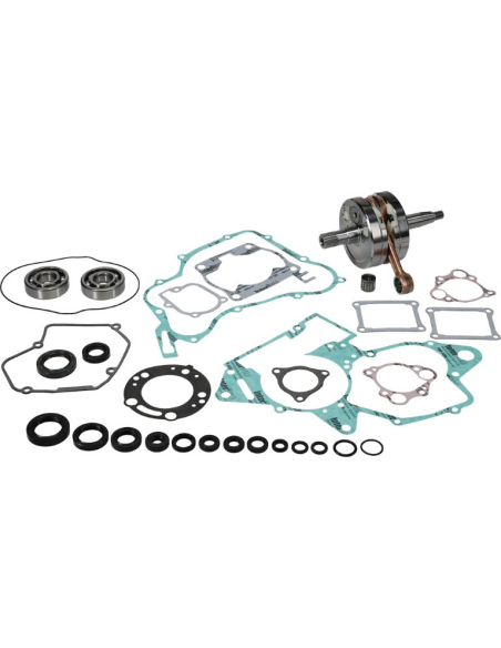Kit vilebrequin avec pochette de joints moteur complète HOT RODS Honda 125 CR 2000