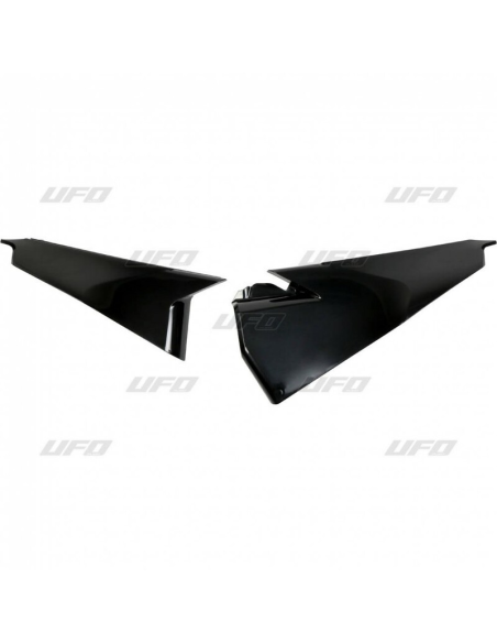 Plaques latérales hautes - Noir - UFO Husqvarna TC FC 2019-2022