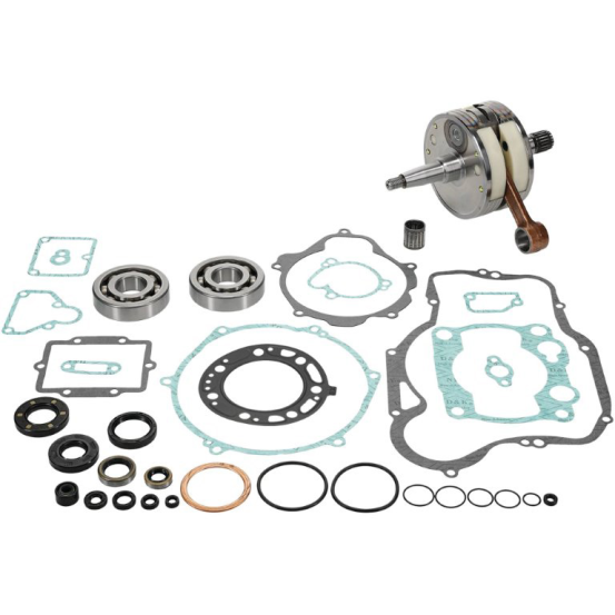 Kit vilebrequin avec pochette de joints moteur complète HOT RODS Kawasaki 250 KX 2004