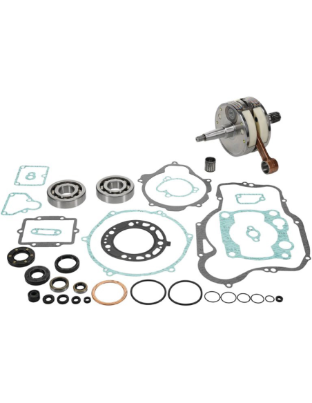 Kit vilebrequin avec pochette de joints moteur complète HOT RODS Kawasaki 250 KX 2004