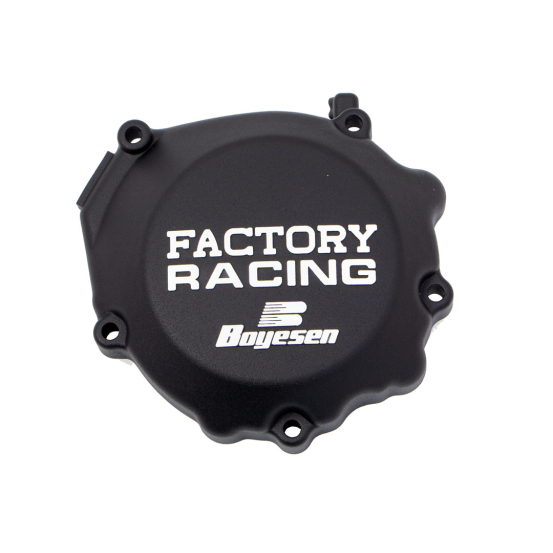 Couvercle carter d'allumage BOYESEN Noir YAMAHA 250 YZ 1988 - 1998
