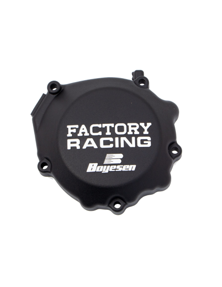 Couvercle carter d'allumage BOYESEN Noir YAMAHA 250 YZ 1988 - 1998
