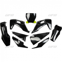 Kit plastiques - Noir - UFO Husqvarna TC FC 2019-2022