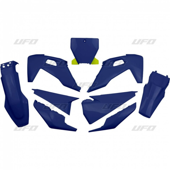 Kit plastiques - Bleu - UFO Husqvarna TC FC 2019-2022