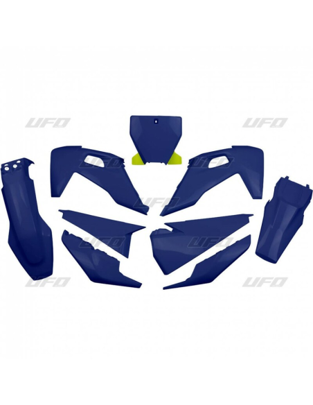 Kit plastiques - Bleu - UFO Husqvarna TC FC 2019-2022