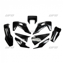 Kit plastiques - Noir - UFO Husqvarna TE FE 2020-2023