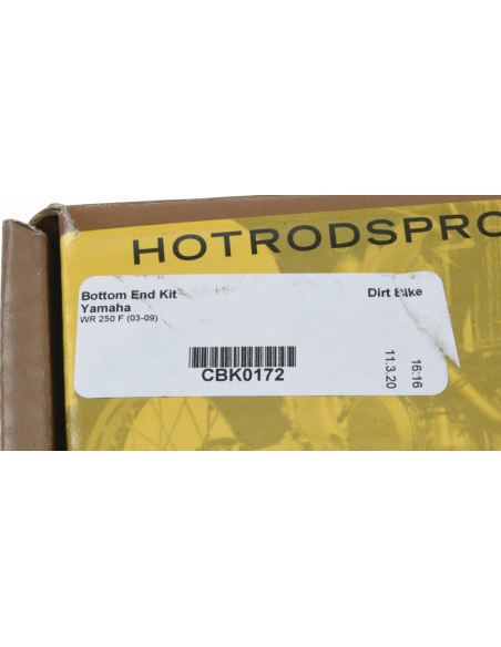 Vilebrequin HOT RODS + Roulements et joints moteur YAMAHA WR 250 F