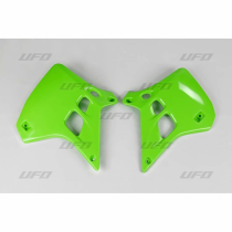 Ouies de radiateur - Vert - UFO Kawasaki 125 KX 1990-1991