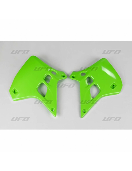 Ouies de radiateur - Vert - UFO Kawasaki 125 KX 1990-1991