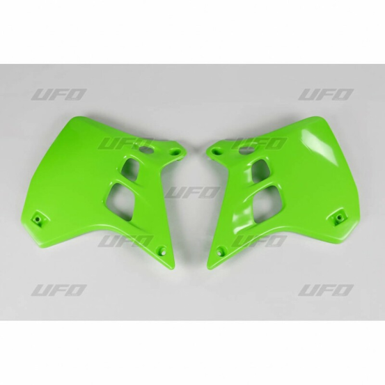 Ouies de radiateur - Vert - UFO Kawasaki 250 KX 1990-1991