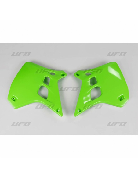 Ouies de radiateur - Vert - UFO Kawasaki 250 KX 1990-1991