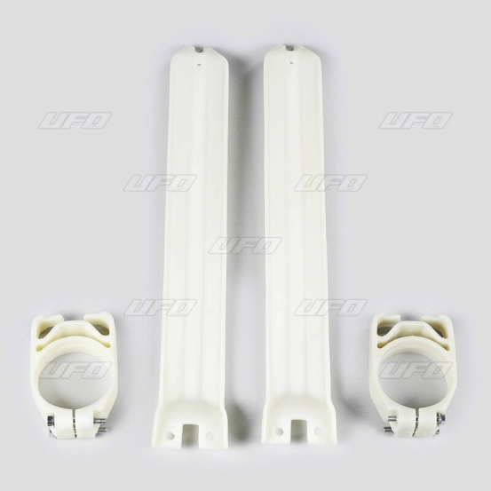Protections fourche - Blanc - UFO Kawasaki 125 250 500 KX 1991-1993