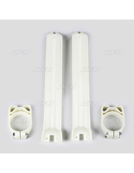 Protections fourche - Blanc - UFO Kawasaki 125 250 500 KX 1991-1993