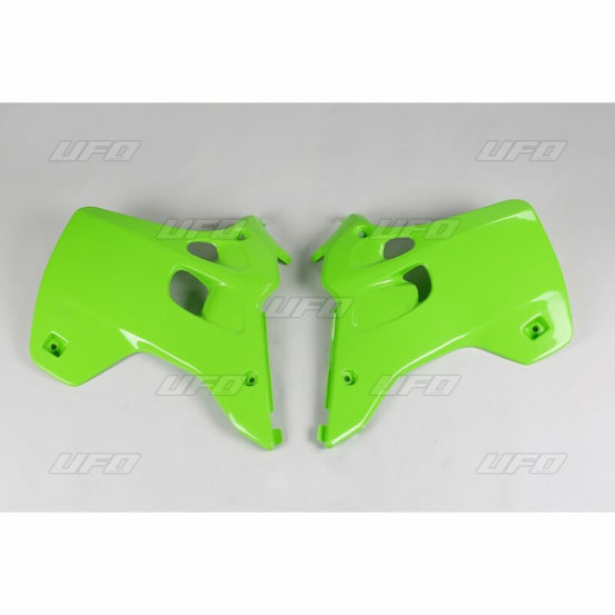 Ouies de radiateur - Vert - UFO Kawasaki 125 250 KX 1992-1993