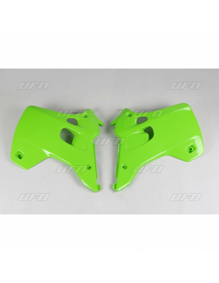 Ouies de radiateur - Vert - UFO Kawasaki 125 250 KX 1992-1993