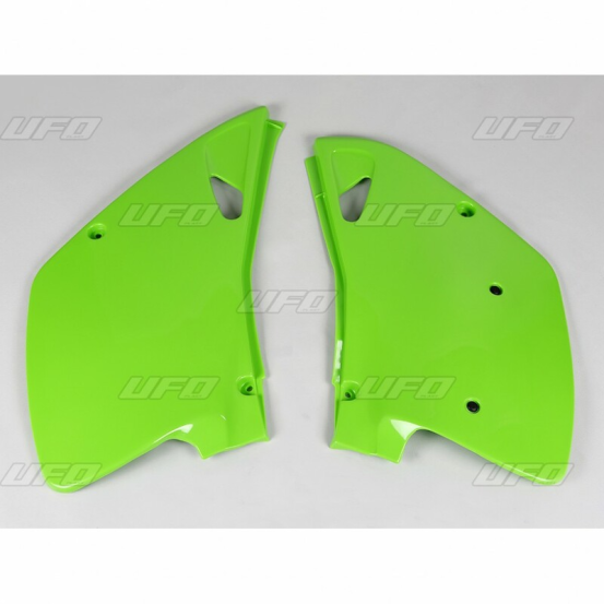 Plaques latérales - Vert - UFO Kawasaki 125 250 KX 1992-1993