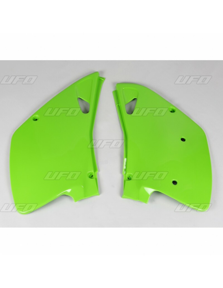Plaques latérales - Vert - UFO Kawasaki 125 250 KX 1992-1993