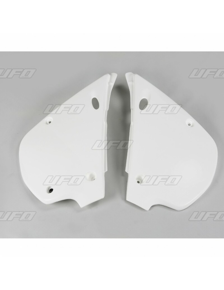 Plaques latérales - Blanc - UFO Kawasaki 80 KX 1991-1997