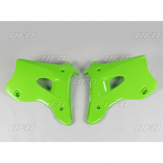 Ouies de radiateur - Vert - UFO Kawasaki 125 250 KX 1994-1998