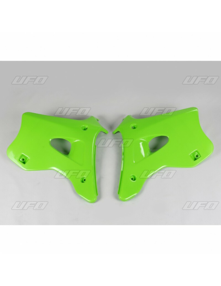 Ouies de radiateur - Vert - UFO Kawasaki 125 250 KX 1994-1998