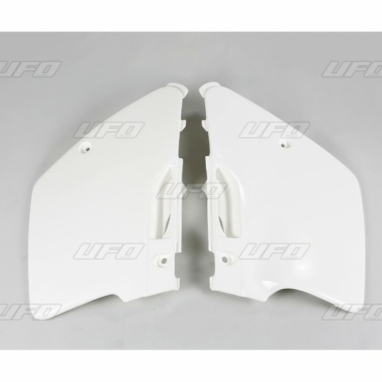 Plaques latérales - Blanc - UFO Kawasaki 125 250 KX 1994-1998