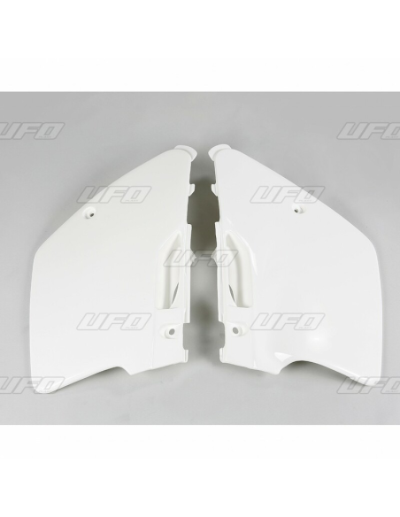 Plaques latérales - Blanc - UFO Kawasaki 125 250 KX 1994-1998