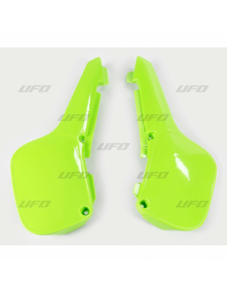 Plaques Latérales - Vert - UFO Kawasaki 60 KX 1984-2004