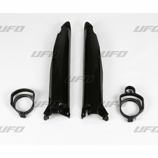 Protections fourche - Noir - UFO Kawasaki 125 250 KX 1996-2003 / 500 KX 1996-2001