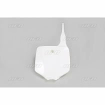 Plaque avant - Blanc - UFO Kawasaki 65 KX 2001-2013 / 110 KLX 2001-2009