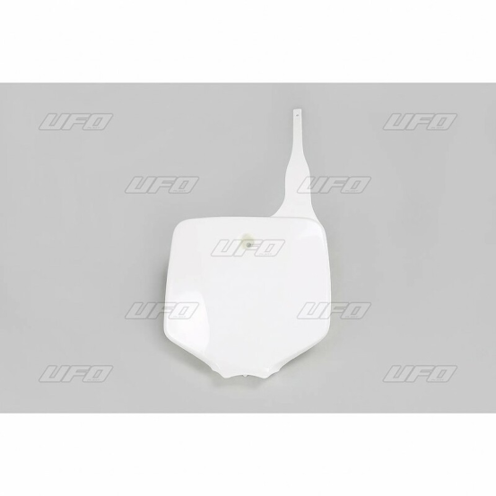 Plaque avant - Blanc - UFO Kawasaki 65 KX 2001-2013 / 110 KLX 2001-2009