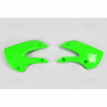 Ouies de radiateur - Vert - UFO Kawasaki 65 KX 2001-2013 / 110 KLX 2001-2009