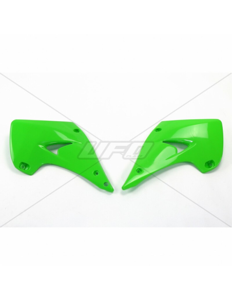 Ouies de radiateur - Vert - UFO Kawasaki 125 250 KX 2003-2008