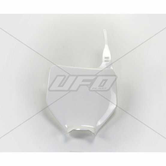 Plaque avant - Blanc - UFO Kawasaki 125 250 KX 2003-2004
