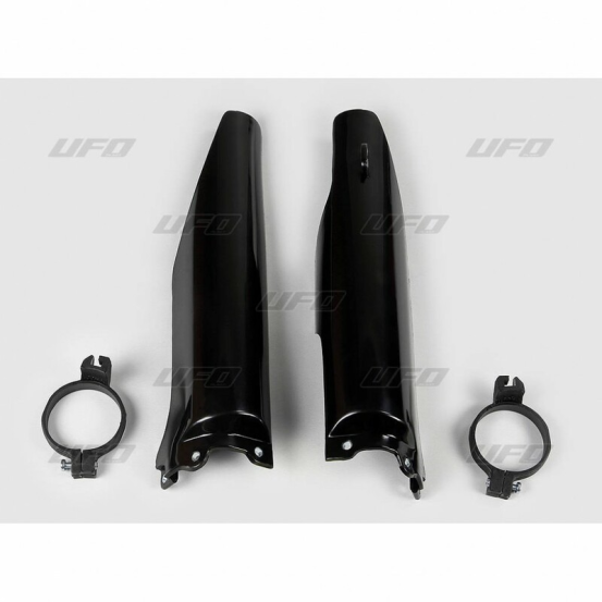 Protections de Fourche - Noir - UFO Kawasaki 125 250 KX 2005-2011 / 250 KXF 2004-2005