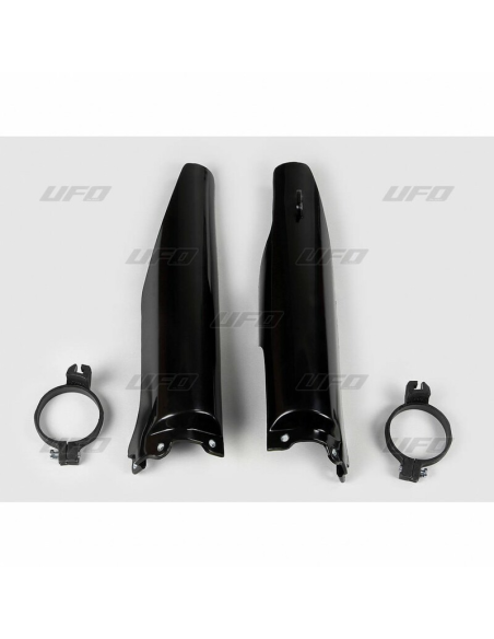 Protections de Fourche - Noir - UFO Kawasaki 125 250 KX 2005-2011 / 250 KXF 2004-2005