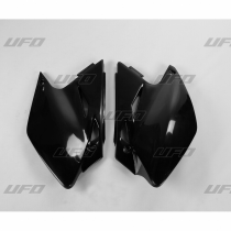 Plaques latérales - Noir - UFO Kawasaki 450 KXF 2006-2008