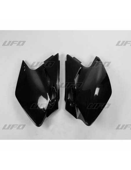 Plaques latérales - Noir - UFO Kawasaki 450 KXF 2006-2008