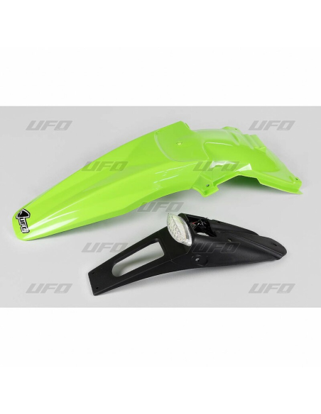 Garde boue arrière - Vert - UFO Kawasaki 450 KLXR 2008-2012