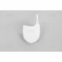 Plaque avant - Blanc - UFO Kawasaki 450 KXF 2009-2012
