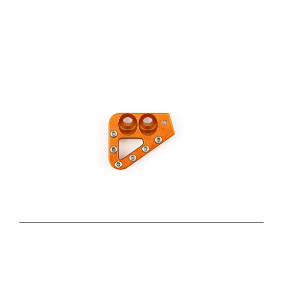 Embout de pédale de frein arrière S3 PARTS Medium orange KTM HUSQVARNA GAS GAS SHERCO BETA RIEJU