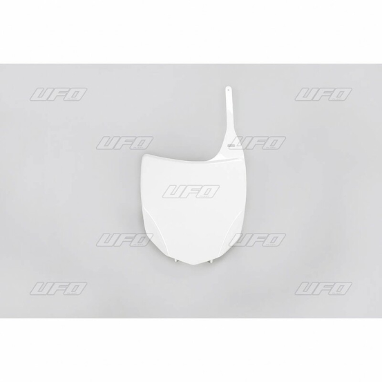 Plaque avant - Blanc - UFO Kawasaki 250 KXF 2009-2012