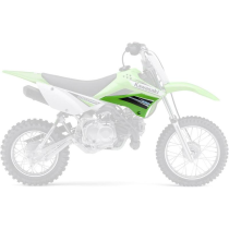 Plaque avant - Blanc - UFO Kawasaki 110 KLX 2010-2013