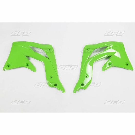 Ouïes de radiateur - Vert - UFO Kawasaki 450 KXF 2012-2015