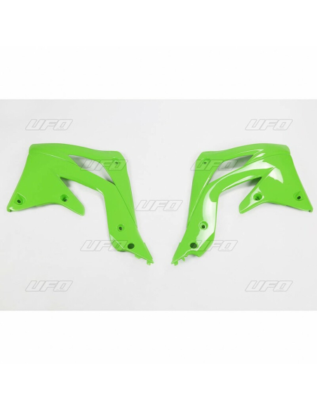 Ouïes de radiateur - Vert - UFO Kawasaki 450 KXF 2012-2015