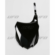Plaque avant - Noir - UFO Kawasaki 250 KXF 2013-2016 / 450 KXF 2013-2015