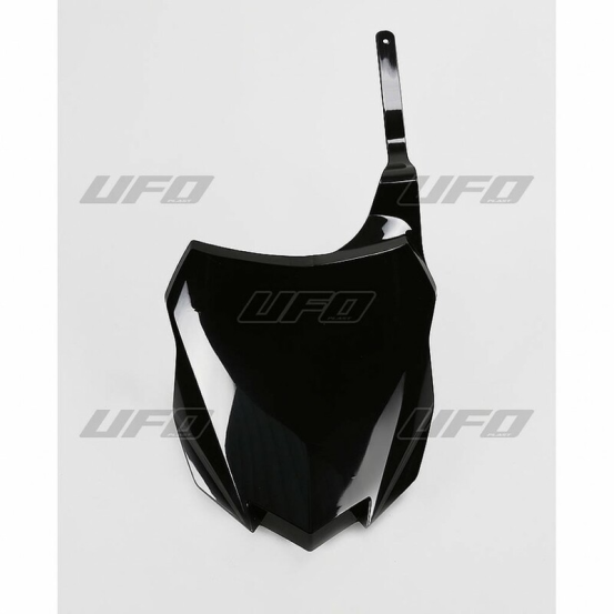 Plaque avant - Noir - UFO Kawasaki 250 KXF 2013-2016 / 450 KXF 2013-2015