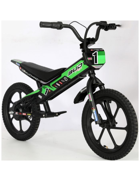 Draisienne electrique BUD Racing Vert 16 pouces