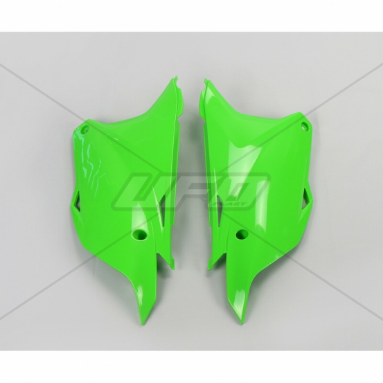 Plaques latérales - Vert - UFO Kawasaki 85 KX 2014-2016