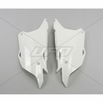Plaques latérales - Blanc - UFO Kawasaki 85 KX 2014-2016
