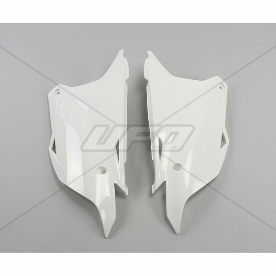 Plaques latérales - Blanc - UFO Kawasaki 85 KX 2014-2016